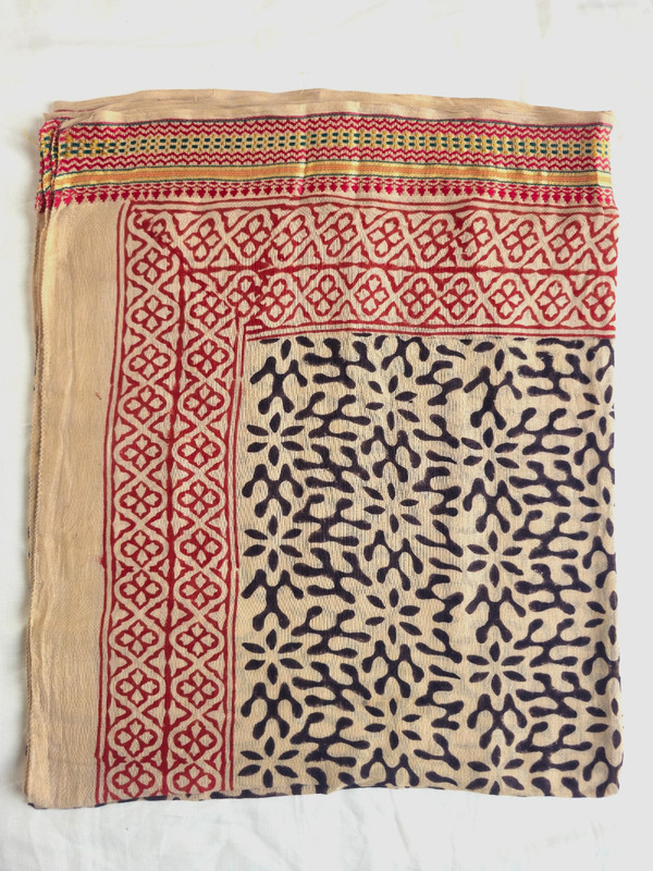 Boho Block Print Handmade Sarong Wrap Indian 100% Cotton Sarong Large Size