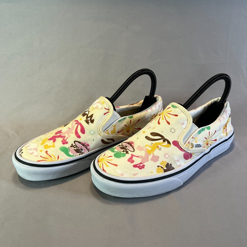Vans Classic Slip-On 507698 Sneakers Unisex M6/W7.5 Get Multicolor Skate Shoes