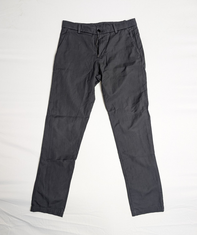 Lululemon ABC Pants Mens 34×33 Commission Grey Warpstreme Chino Trouser