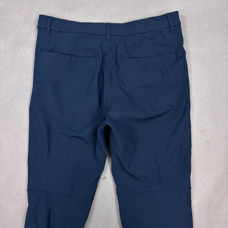 Lululemon Pants Mens 32x29 Blue Commission Slim Warpstreme Office Work Golf gallery