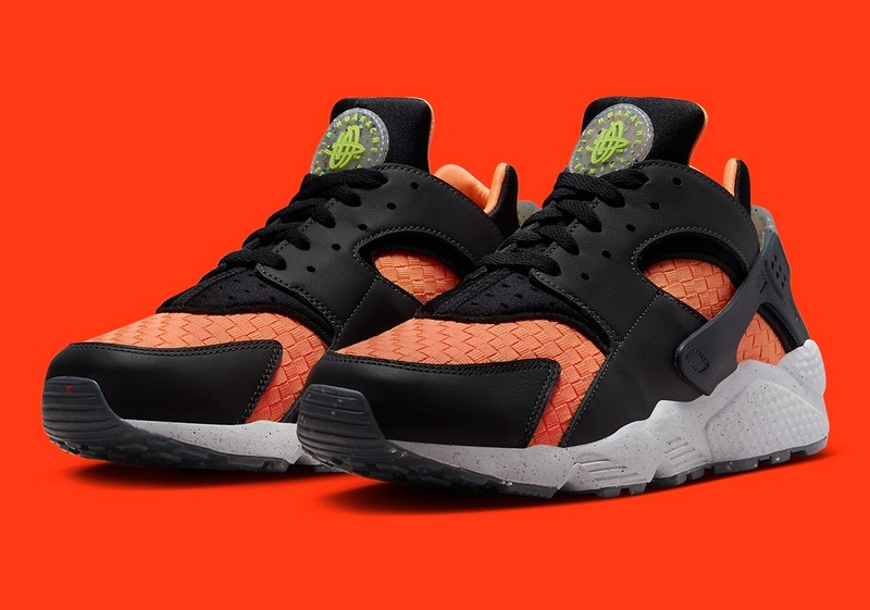 Nike Air Huarache Run Crater PRM Atomic Orange Black Anthracite DQ5013-001 Men’s