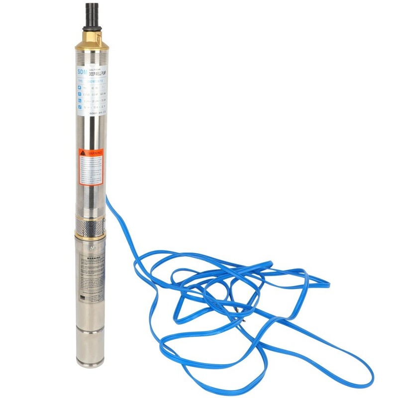 1 Inch 12HP Deep Well Pump Submersible Water Pump 370W 16GPM 110V60Hz 95 G1N