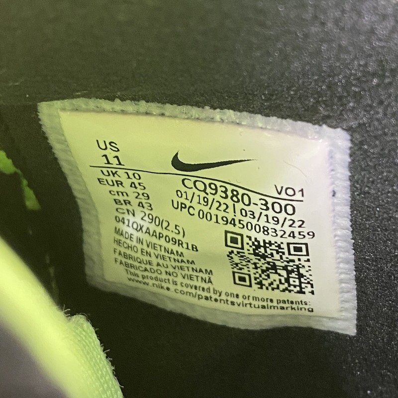 Nike Lebron Witness 5 V Grinch Lime Glow Shoes CQ9380-300 Men’s Size 11 gallery