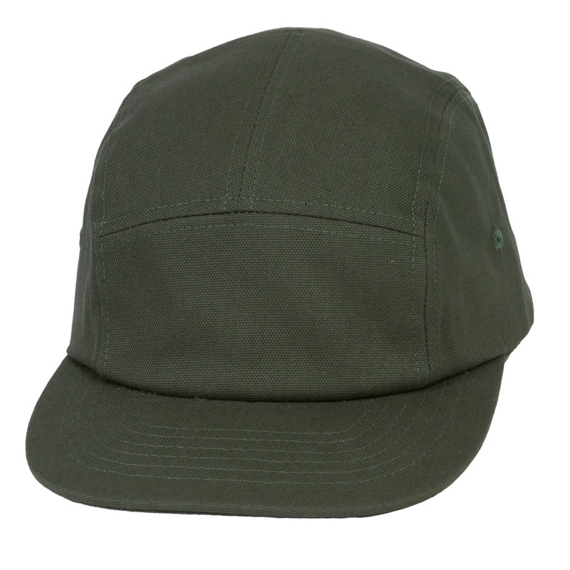 Top Headwear 5 Panel Hat For Men – Classic Canvas Camper Cap