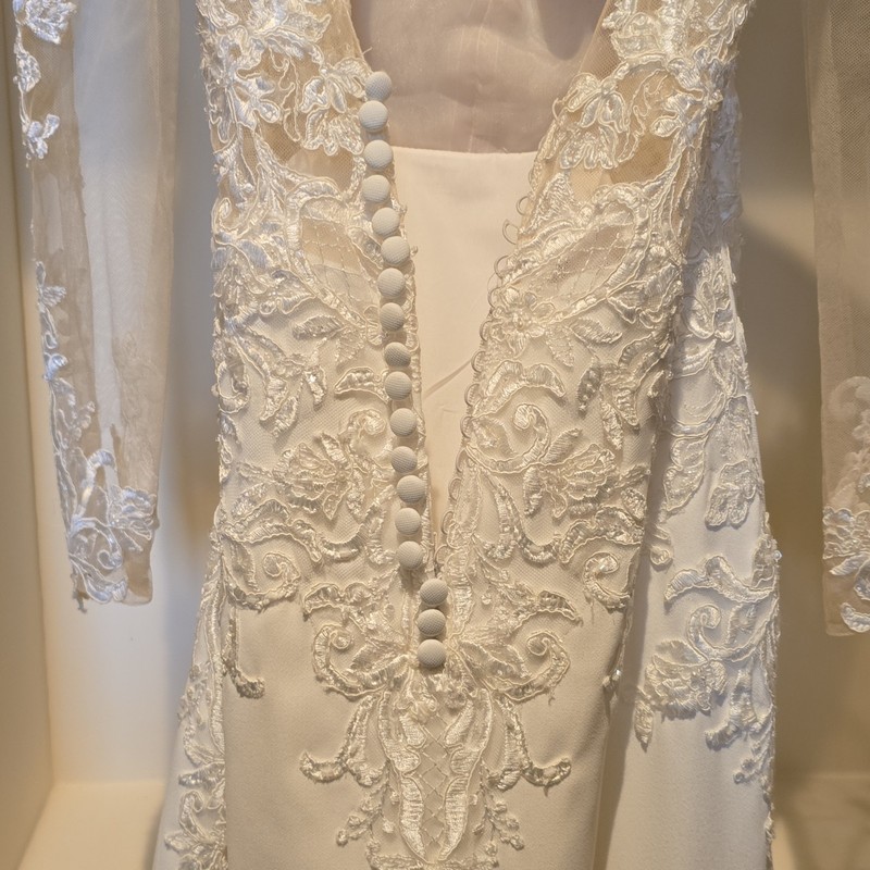 Maggie Sottero 8MS495 Wedding Dress Size 8 gallery