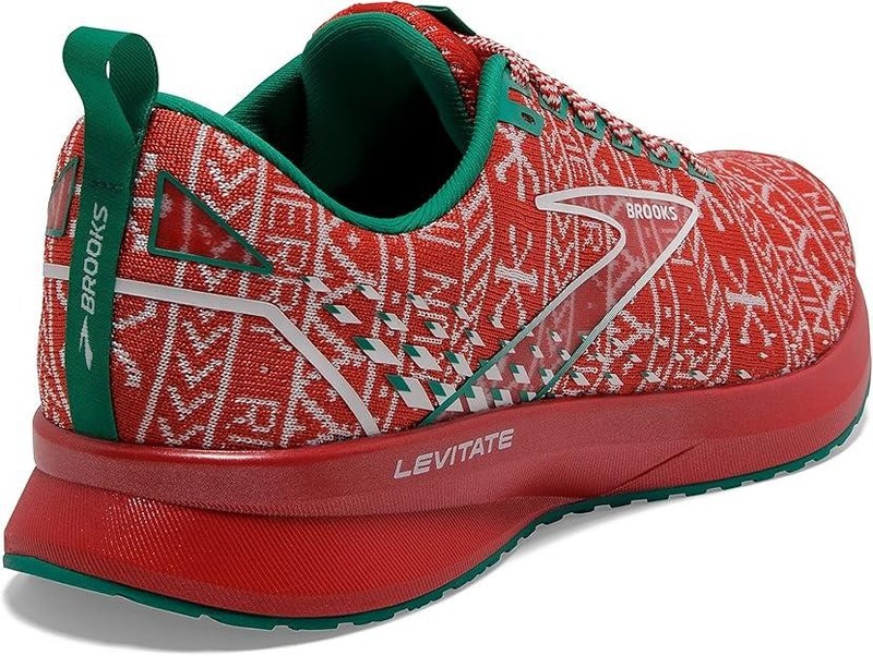 New Men's Brooks Levitate 5 Running Shoes Size 8-12 Run Merry Christmas 110370 gallery