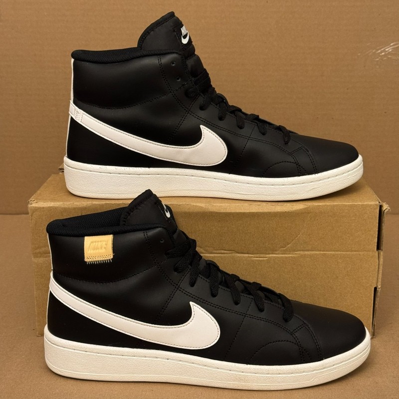 Nike Court Royale 2 Mid Black White Men’s US 11 (CQ9179 001)– Pre-Owned