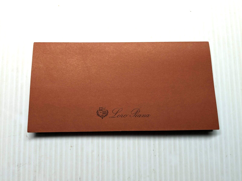 NEW Authentic Loro Piana Receipt Envelope – 8″ x 4″