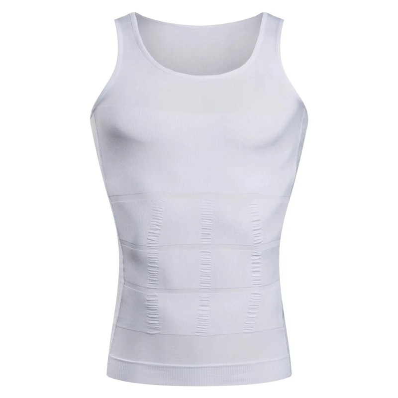 Men Body Shaper Compression Vest Slimming Tank Top Belly Control Shirt Gym