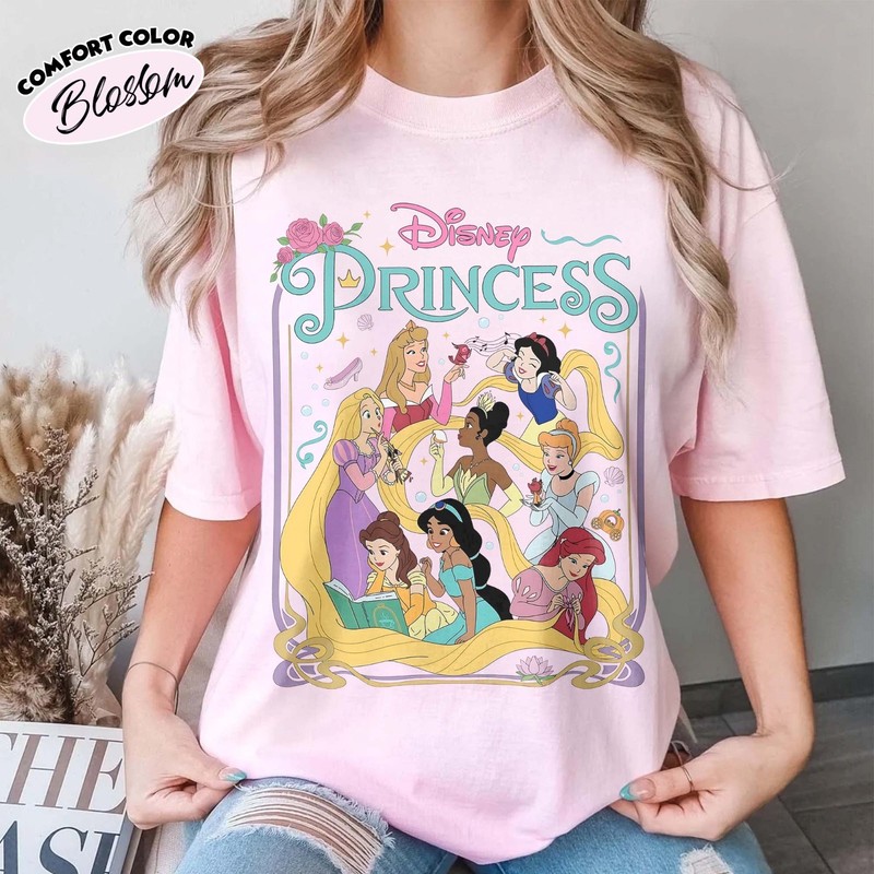 Disney Princess Shirt, Vintage Princess Graphic Tee gallery