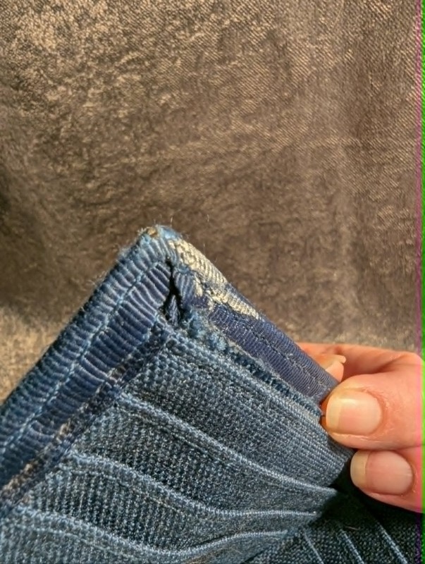 Carhartt Canvas/Nylon Wallet - slight discoloration on corner -see photos gallery