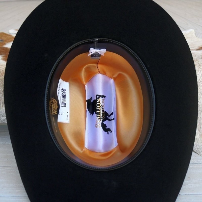 Stetson 3X Black Wool Cowboy Hat - Cattleman gallery