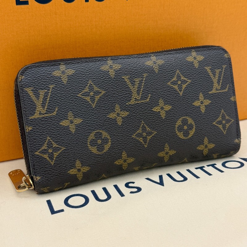 LOUIS VUITTON Monogram Zippy Wallet Long M60072 LV (no accessories included)