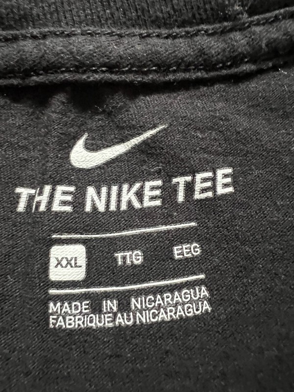 Nike The Nike Tee Tiger Woods Tiger Slam Graphic Print T-Shirt Black Men XXL gallery