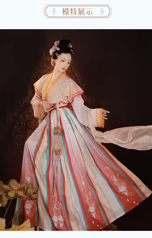 Women's Chinese Hanfu Dress Ancient Traditional Hanfu Sets Retro Ethnic Costume gallery