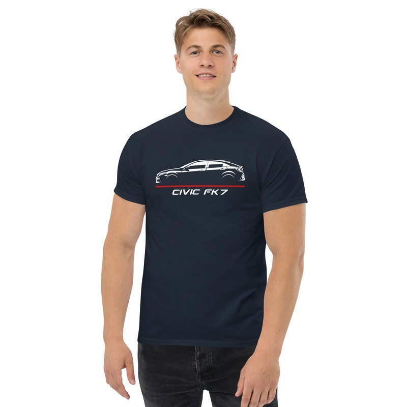 Civic FK7 Turbo Modern Sport Hatchback Stance Graphic Tee T-Shirt Gift gallery