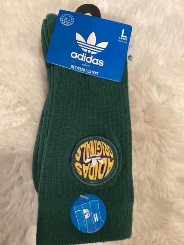 Adidas Originals Crew Socks 3 Pair Unisex gallery