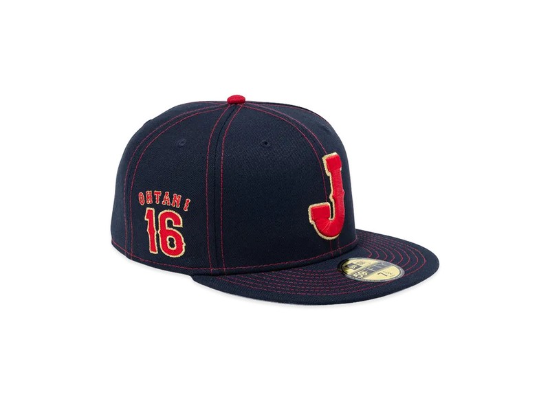 NEW ERA 59Fifty 2026 World Baseball Classic Samurai Japan Players OHTANI 16 Navy