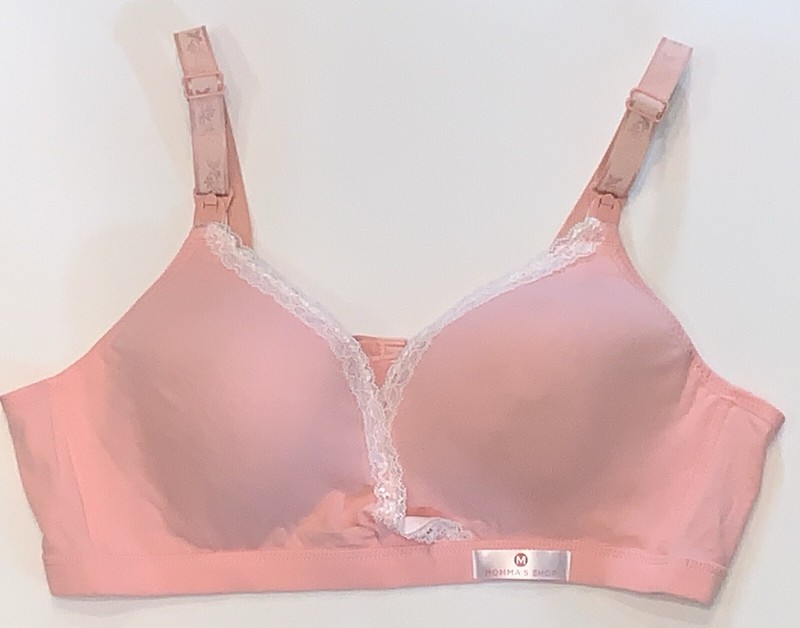 MOMMA’s SHOP Comfy Maternity Nursing Bra Size 2XL Pink XXL NEW