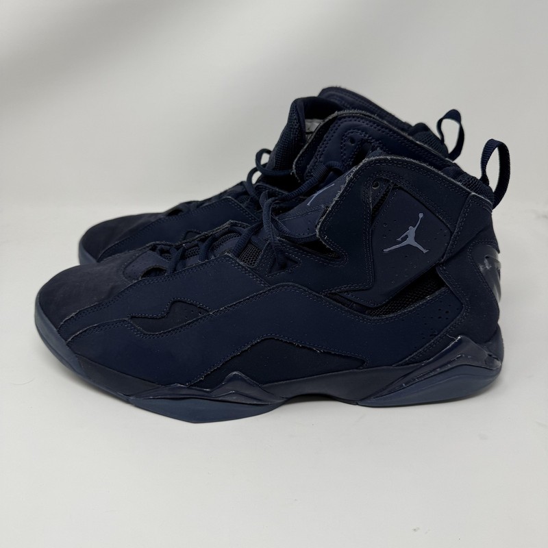 Air Jordan True Flight Shoes Mens Size 14 Navy Basketball Sneaker 342964-405 gallery