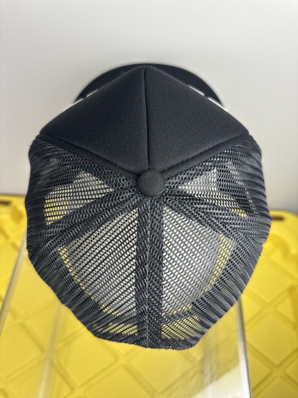 Vintage Crooks & Castles Snapback Hat Y2K Chain Logo Black White Mesh Back Cap gallery