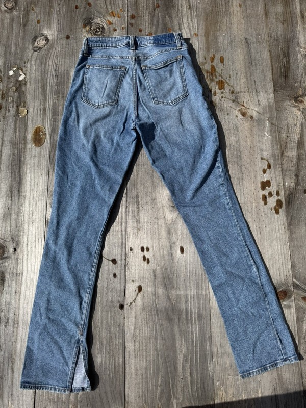 A&F ABERCROMBIE & FITCH The 90’s Y2K Skinny High Rise Curve Love Jeans Size 27/4 gallery