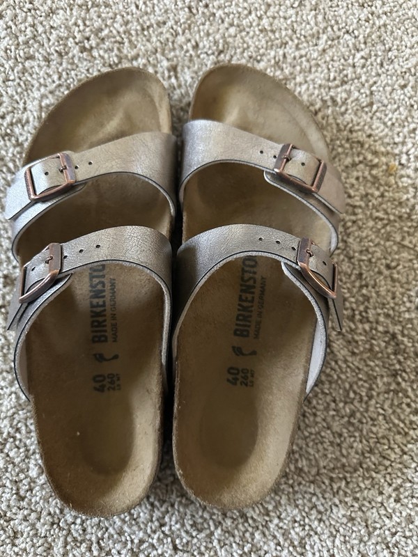 Birkenstock Sydney Graceful sandal. Graceful Taupe size 9/9.5 40