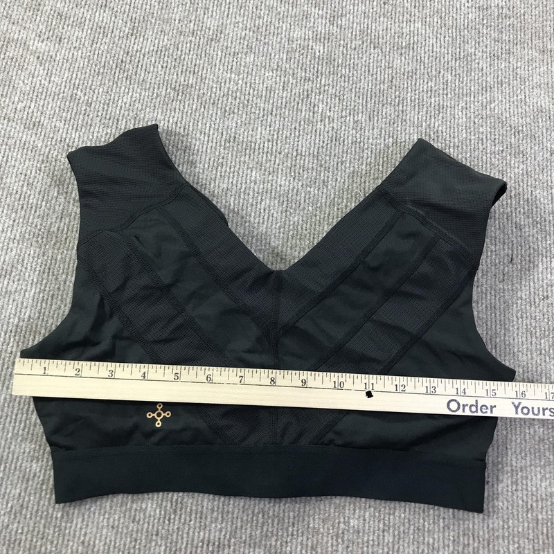 Tommie Copper Sports Bra Womens Large Zip Front Shoulder Support Activewear Gym gallery