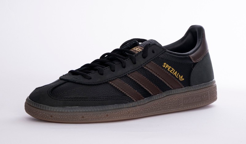 adidas Handball Spezial Black Dark Brown Gum IH6568 Men’s US 8.5 NIB gallery