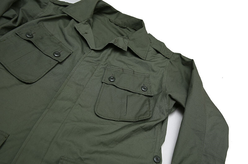 Vietnam US Army Coat Shirt Repro New US Olive Green 107 Tropical Jungle Jacket gallery