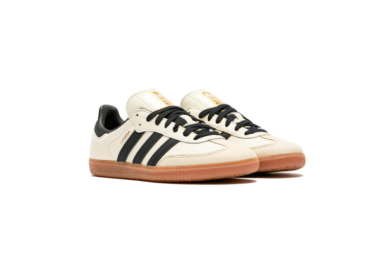 Adidas Samba OG Cream White Sand Strata Beige Black ID0478 Women's Size 6-10 New gallery