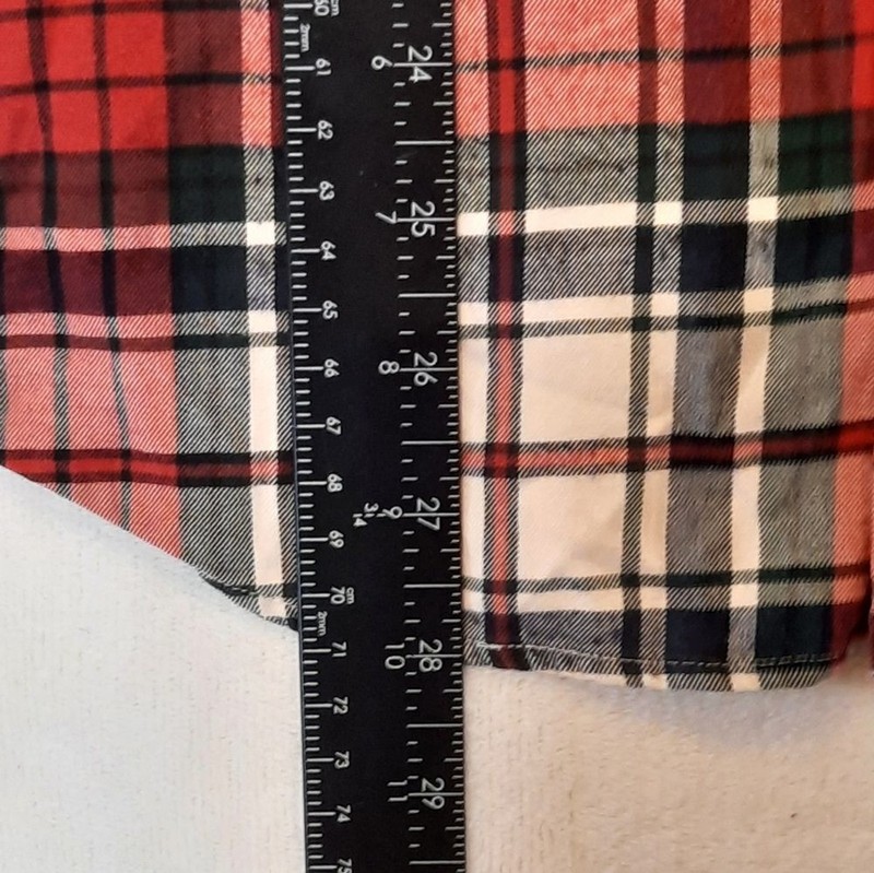 Ralph Lauren Flannel Shirt Mens XL Red Plaid Button Down Preppy Classic City gallery