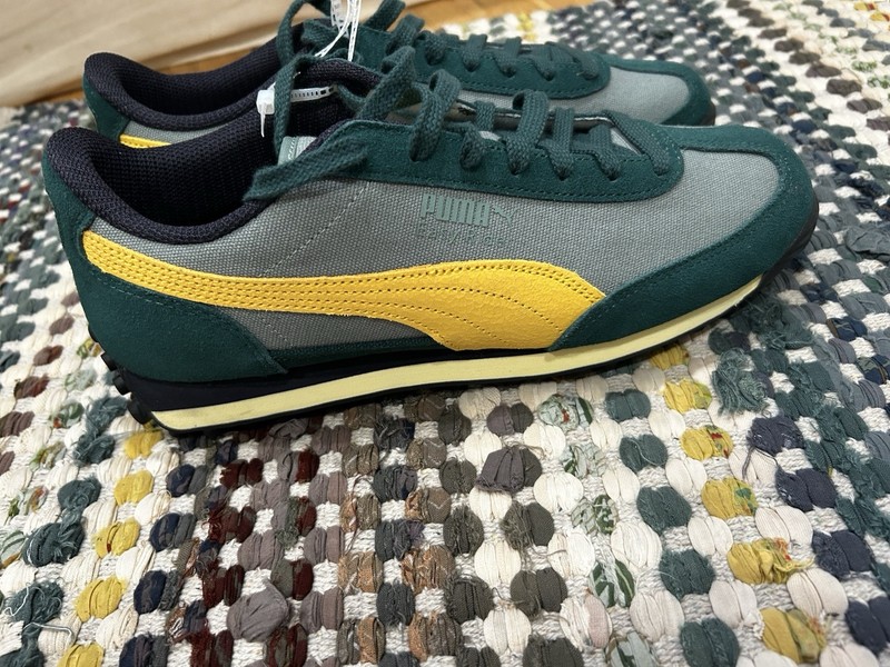 PUMA Easy Rider Weathered Men's Low Top Lace-Up Canvas Sneakers 400397-02 gallery