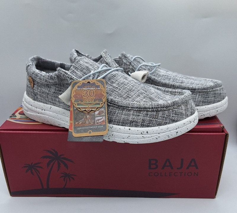 LAMO Gray Paula Gray Women’s Casual Boat Walking Shoes US 5 EU 36 UK 3