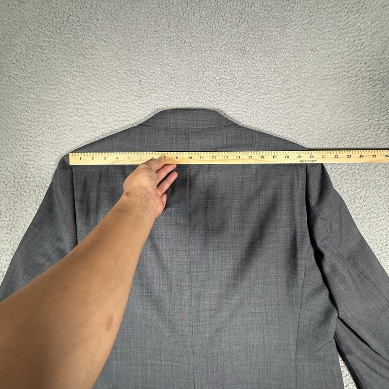 Lauren Ralph Lauren Suit Mens 46R 38x28 Gray 2 Piece Wool Blend Casual Preppy gallery