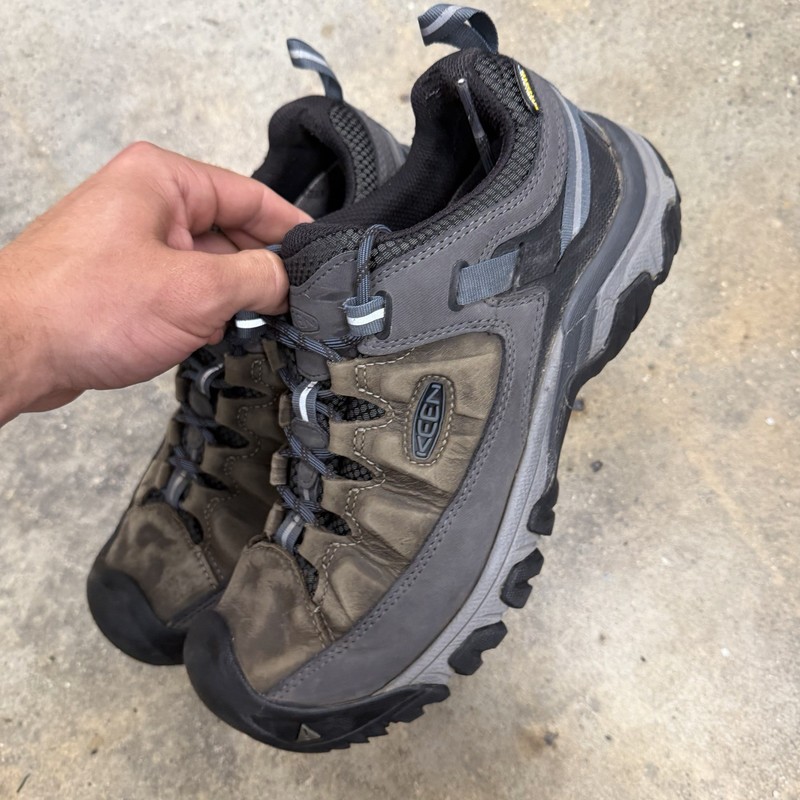 Keen Boots Mens 8.5 Black Targhee III Low Hiking Trail Outdoor 1017786 gallery