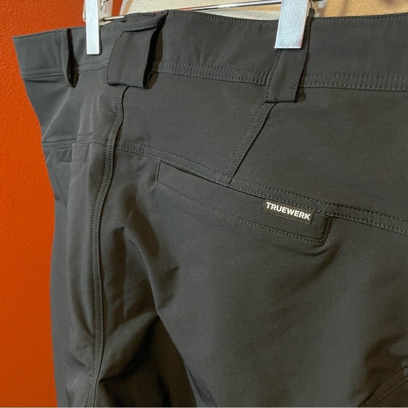 Truewerk Men's T2 Werkpant Black Technical Cargo Durable Performance Work Pants gallery