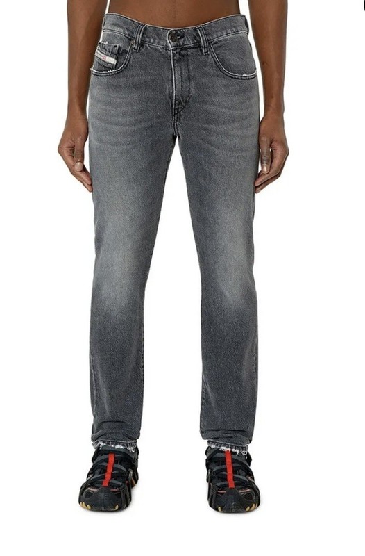 DIESEL 2019 D-Strukt R09KA Men’s Jeans W32/L32 Grey Denim Washed Slim RRP225