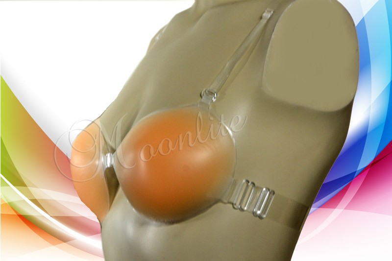 Invisible Silicone Bra Clear Strap Multiway Strapless Front Closure A B C D 2012