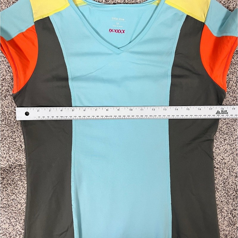 Title Nine Womens M Athleisure Outdoors Artsy Y2K Colorblock Regulator Dress gallery