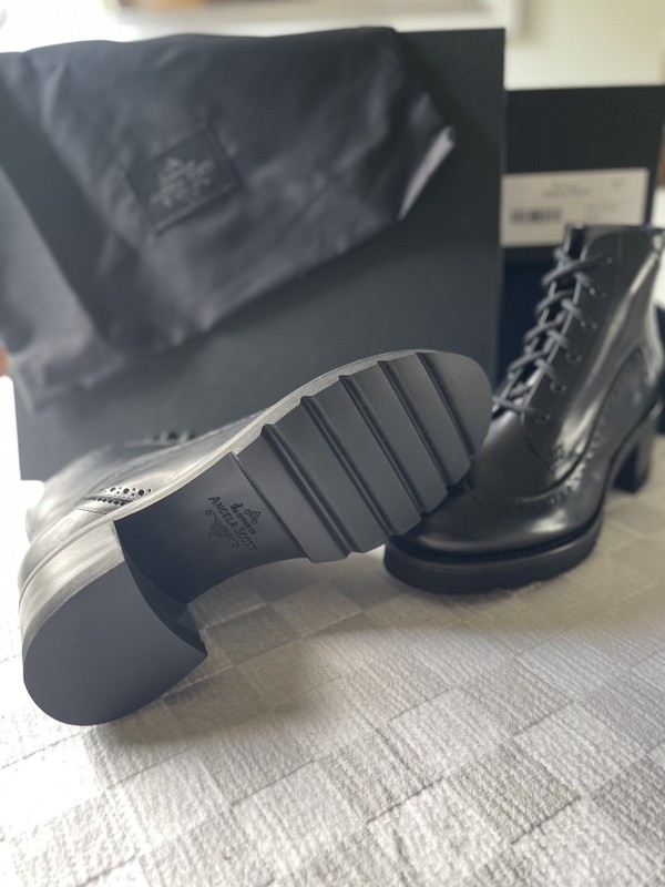 The Office of Angela Scott Miss Willa Boot Women’s Black