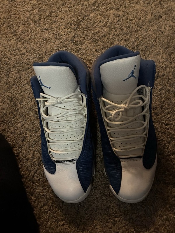 Air Jordan Retro 13 Flint Blue Sneakers Size 9.5