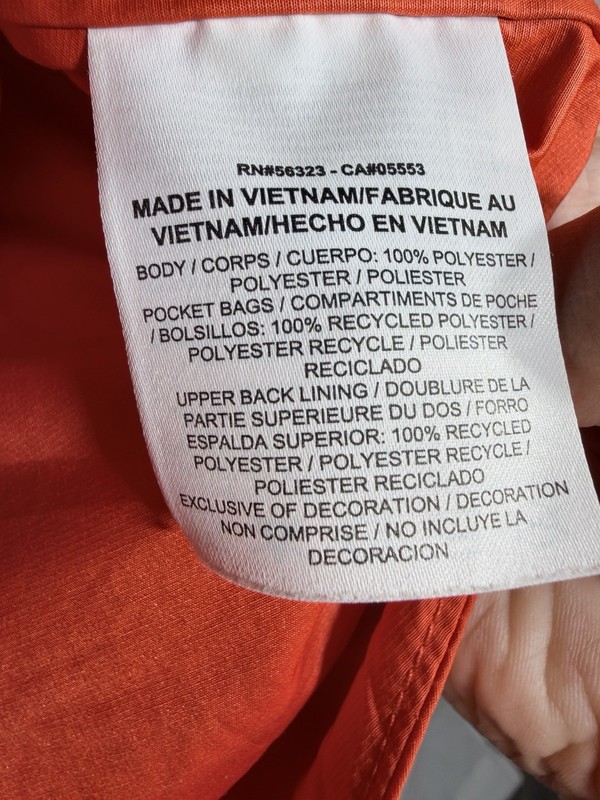 Nike Sportswear Windrunner Jacket Full Zip Women's Red Orange/Maroon Size XL gallery