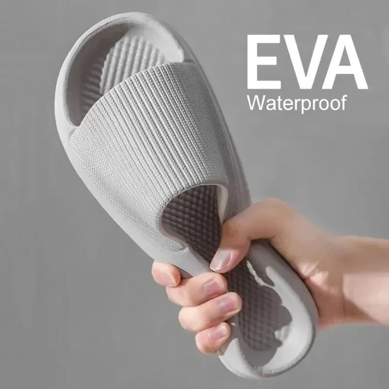 Cozy Pillow Slides Anti-Slip Sandals Ultra Soft Slippers Cloud Home Outdoor Shoe gallery