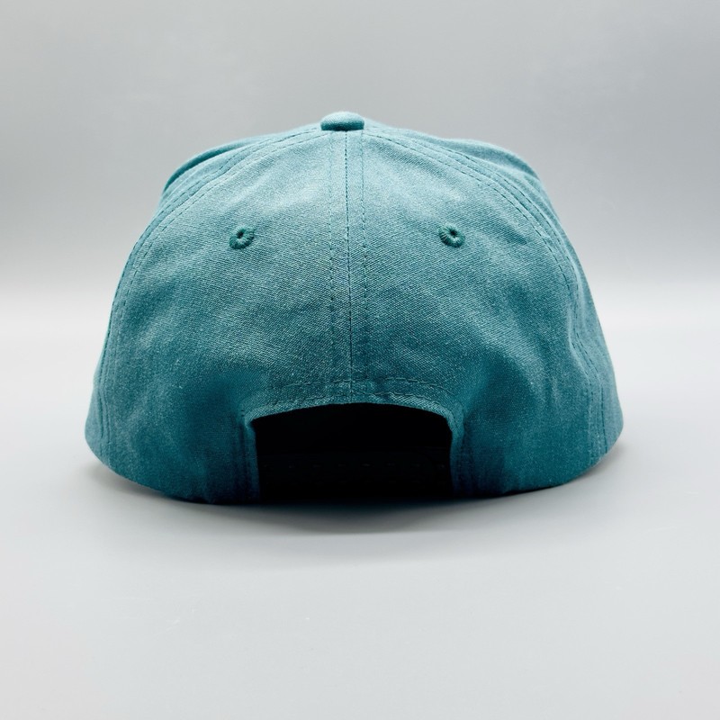 Original Coors Rodeo Trucker Hat Denim Washed Teal Cowboy Western Wear Cap gallery