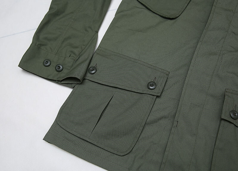 Vietnam US Army Coat Shirt Repro New US Olive Green 107 Tropical Jungle Jacket gallery