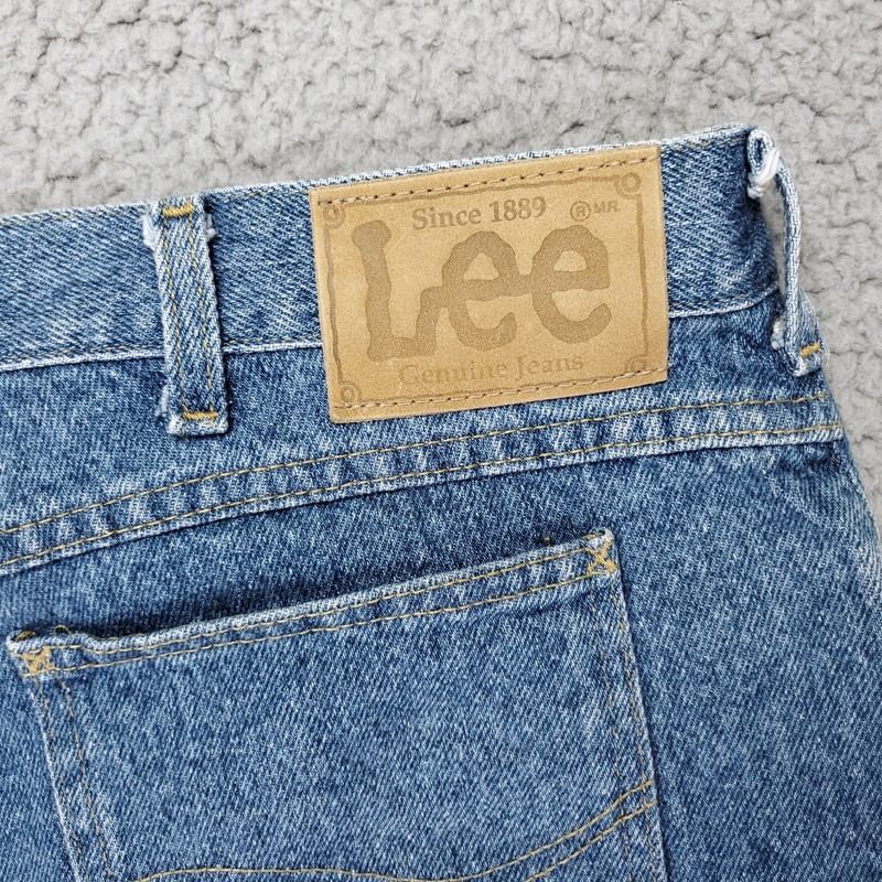 Vintage 90s Lee Genuine Jeans Relaxed Tapered Mens 40 (Fits 39)x30 Work Casual gallery
