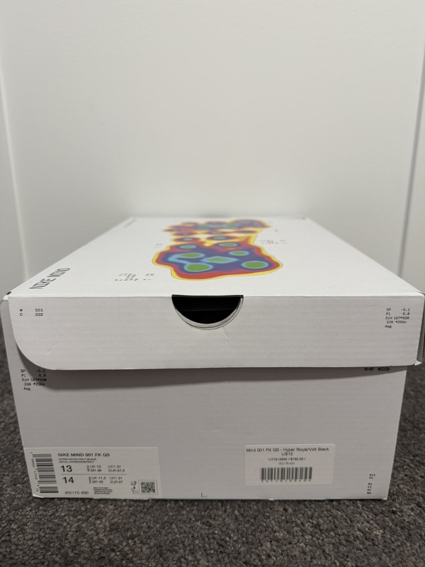 Mens US13-Nike Mind 001 FlyKnit QS - Hyper Royal/Volt Black Brand New Fast Ship gallery