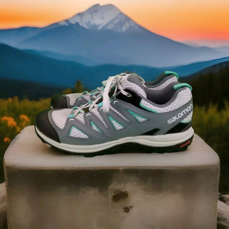 ✅Womens 9.5 Salomon Ellipse 3 Aero Trail Hiking Running/Walking Shoes/Sneakers