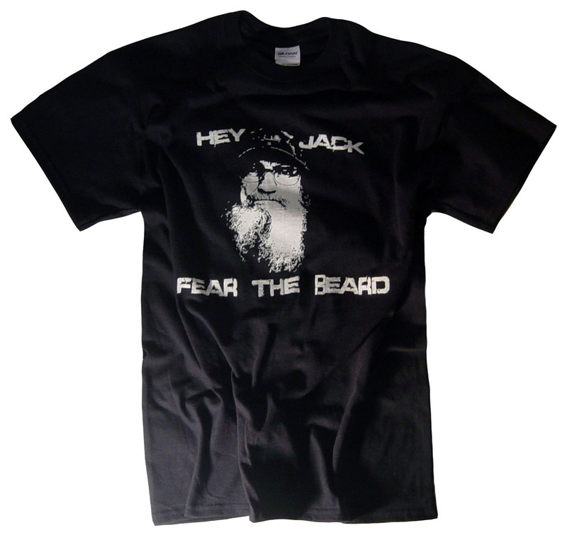 Duck Dynasty Shirt Fear The Beard T-Shirt Gifts Merchandise Womens Mens Apparel